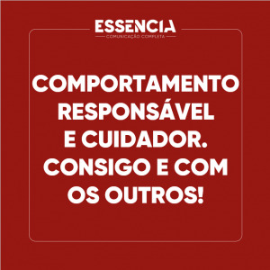 Imagem com informação necessária para as pessoas evitarem serem contagiadas com o vírus.