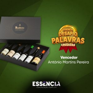Vencedor do desafio das palavras cruzadas
